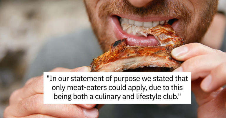 Man Asks If He’s A Jerk For Forming Meat-Eaters Club In Response To Coworker’s Vegan Club