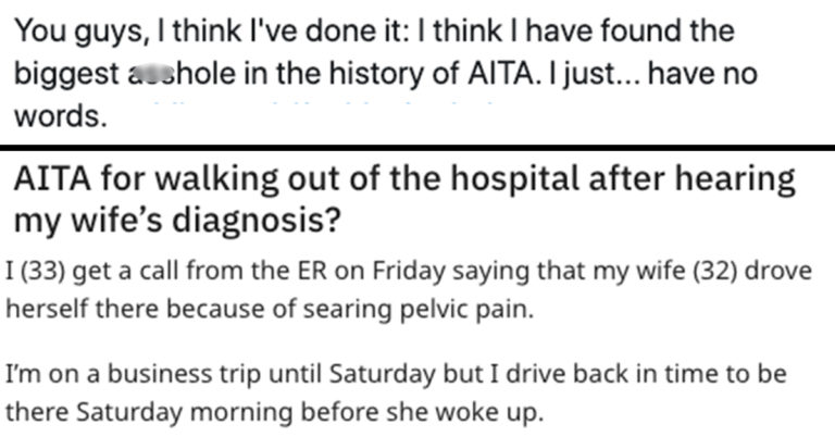 Man Branded Jerk For Walking Out Of Hospital After Hearing Wife’s Diagnosis
