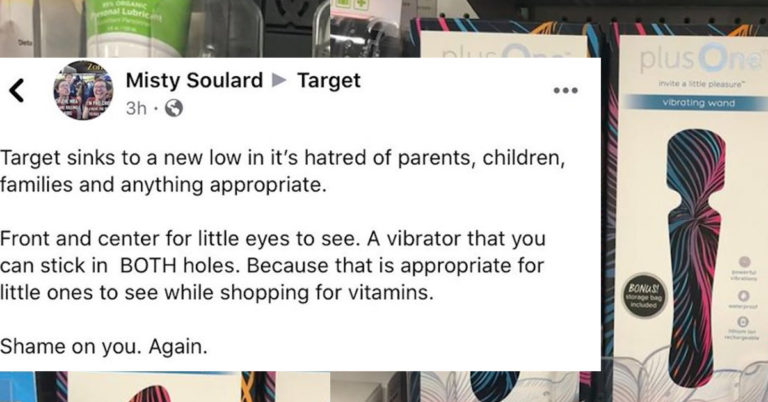 Mom Slamming Target For Selling Vibrators Self-Owns, Gets Roasted