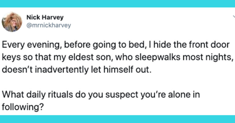 unique daily rituals