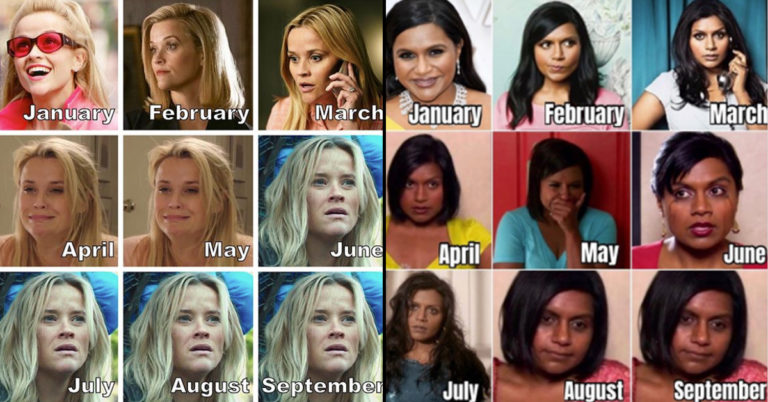 Reese Witherspoon Started A New 2020 Meme And A Bunch Of Celebs Are Now Doing It (21 Memes)