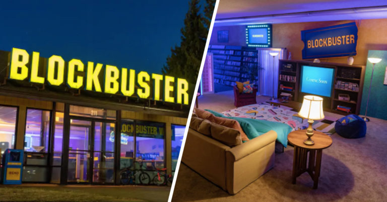 The Only Blockbuster Left Is Now An AirBnb You Can Reserve For ’90s Sleepovers