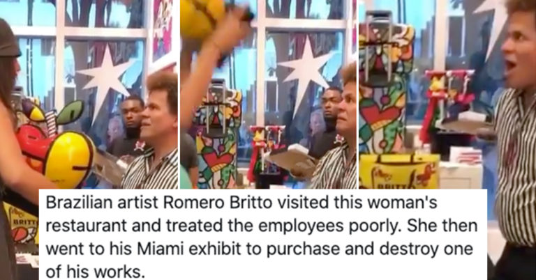 This Drama Between An Artist And A Restauranteur Who Smashed His Art Is Very Tasty
