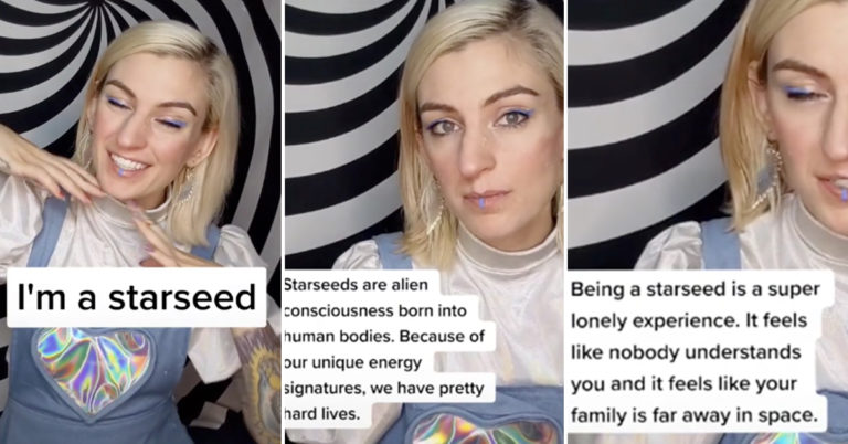 This TikTok Star Claims To Be An Alien Spirit Trapped In A Human Body
