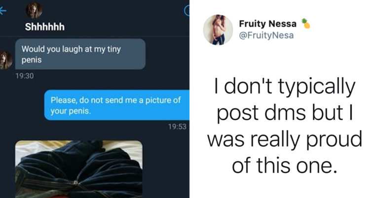 Woman Trolls Dude Who Sent Her Lewd Pic By Pretending It Got Sent To The Cops