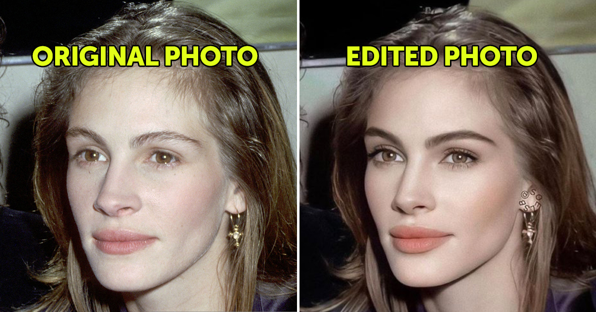 People Are Editing Celeb Pics To Make Them Look More "Instagram Hot"