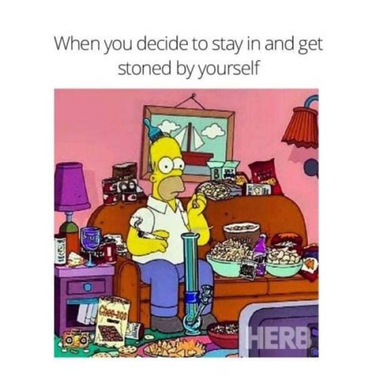 staying home stoner meme, staying home weed meme