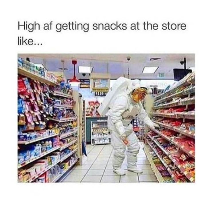 astronaut suit weed meme, astronaut stoner meme, funny astronaut getting snacks stoner meme, space suit snacks stoner meme, funny space suit getting snacks stoner meme