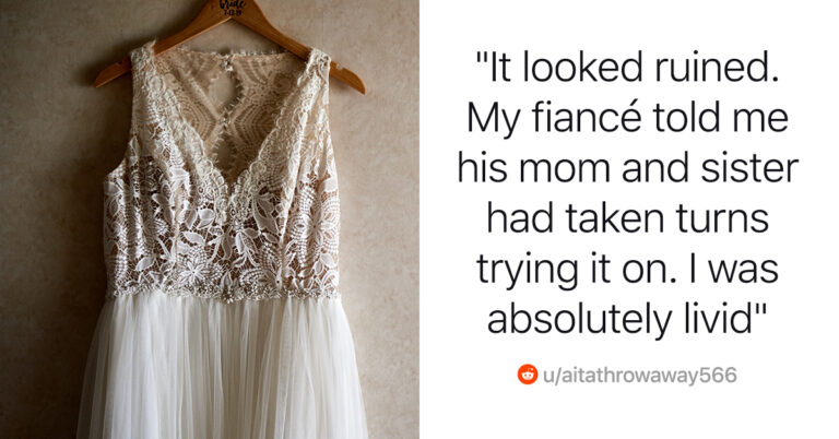 Bride-To-Be Livid Mother-In-Law Tried On Wedding Dress And Trashed It
