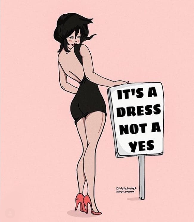 it's a dress feminist meme, it's a dress not a yes feminist meme, its a dress not a yes feminist meme, its a dress feminist meme, not a yes feminist meme