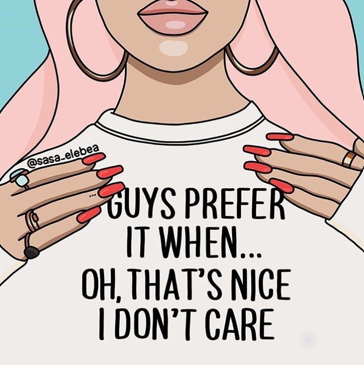 guys prefer feminist meme, i don't care feminist meme, funny i don't care what guys prefer feminist meme, feminist meme, feminist memes, funny feminist meme, funny feminist memes, memes about feminism, feminism meme, feminism memes, being a woman meme, being a woman memes, memes about being a woman, meme about being a woman, empowering women meme, empowering women memes, things women deal with meme, things women deal with memes