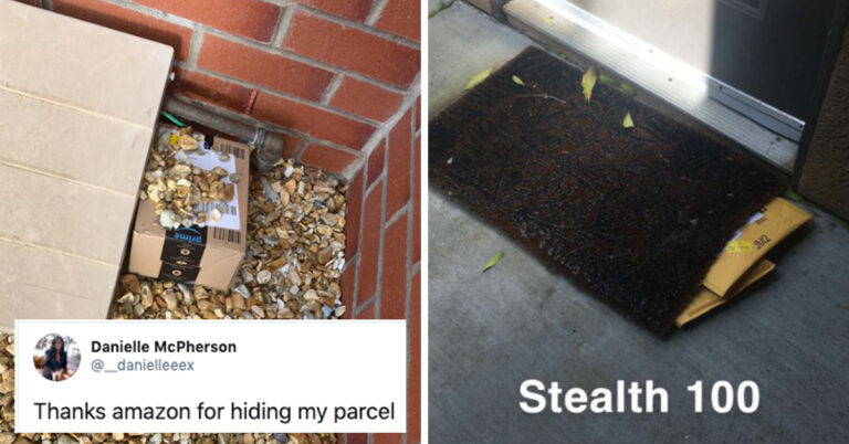amazon hides packages