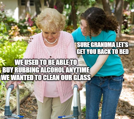 grandma let’s get you to bed, grandma to bed meme, grandma to bed memes, sure grandma let’s get you to bed meme