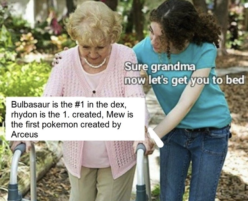 Grandma Meme Template