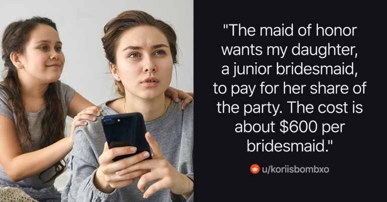Mom Asks For Advice When Her 12-Y.O. Is Asked To Help Pay For Bachelorette Party