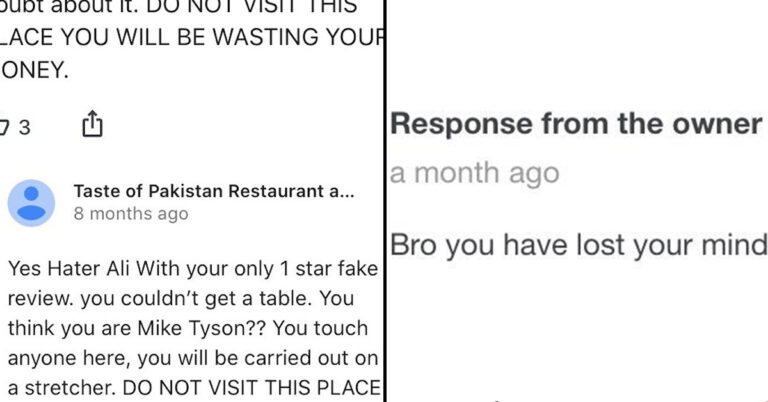 “Go Off King”—People Love This Restaurant Owner Who Drags One-Star Yelp Reviewers (13 Pics)