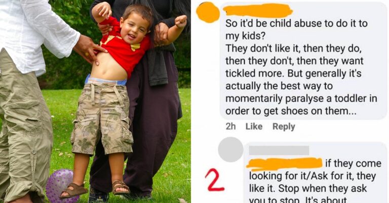 Parents Are Hotly Debating Whether Tickling Children Is A Form Of Abuse