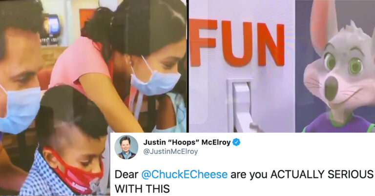 People Are Roasting This Dystopian COVID Chuck E. Cheese Commercial