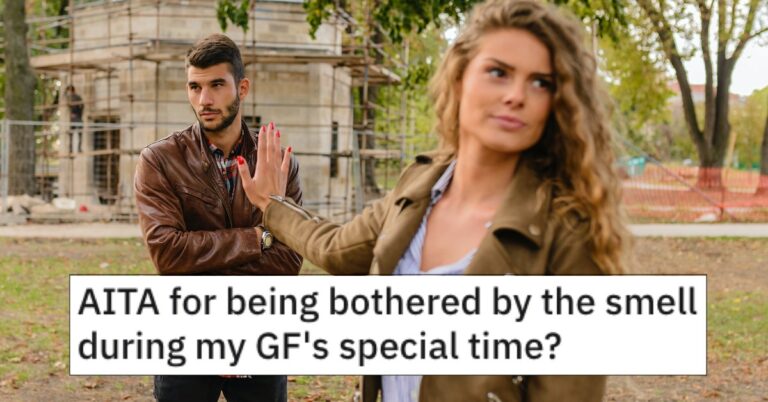 Man Asks Girlfriend To Use Outside Bathroom During Her Period Because Of The Smell