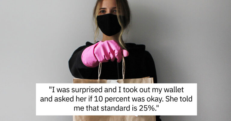 Student Asks If You Should Tip 25% For Takeout After Tense Confrontation With Pushy Server