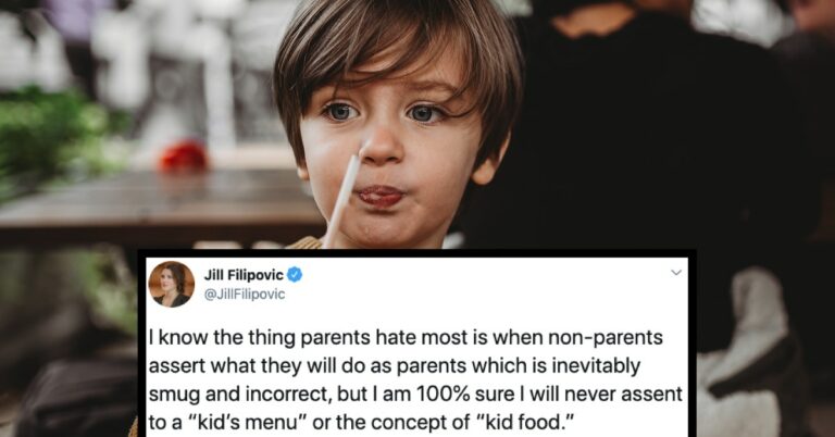 Writer Says She Wouldn’t Let Kids Eat Off The Kids Menu And Starts A Debate (33 Tweets)