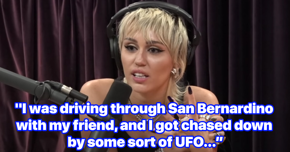 Miley Cyrus Recalls Making Eye Contact With an Alien After 