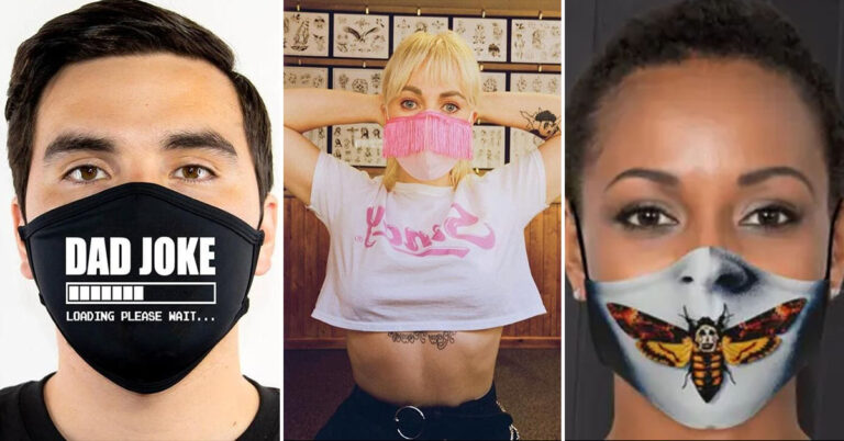 28 Face Masks That’ll Also Pass For Halloween Costumes