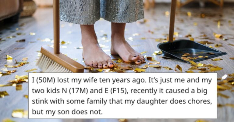 Dad Admits He Makes His Daughter Do Chores To Pay For Cost Of Menstrual Products