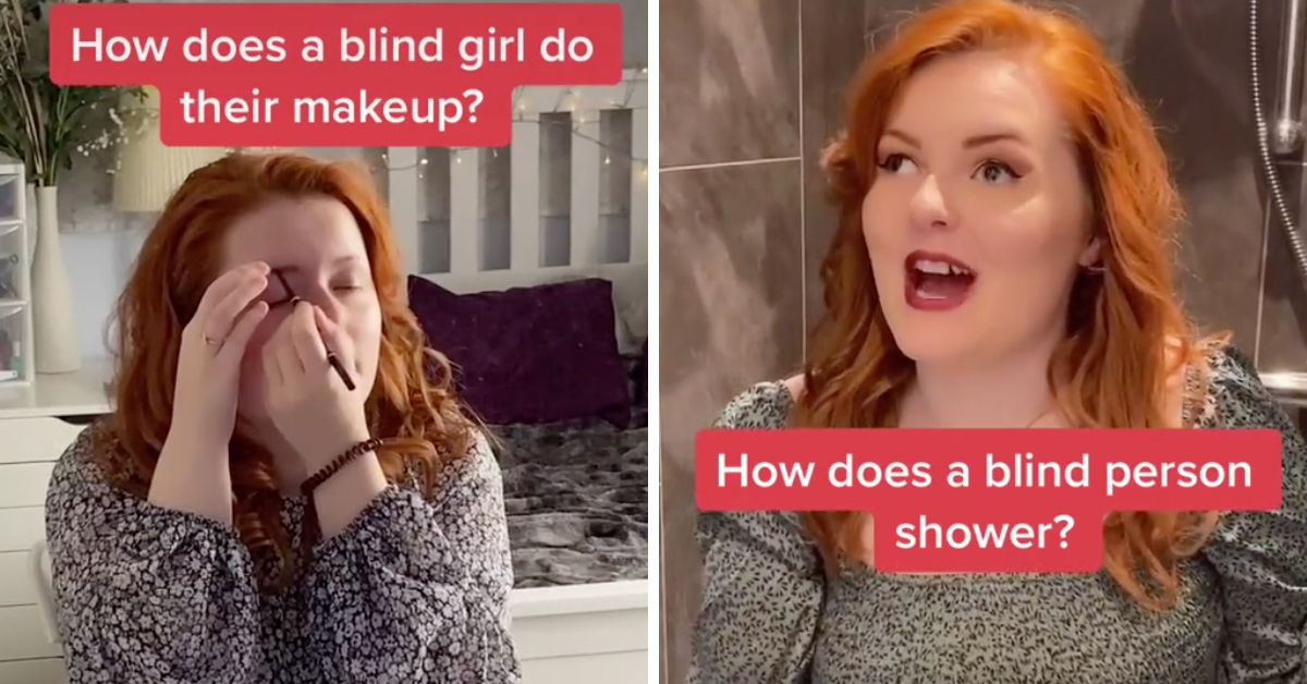 Blind Woman Goes Viral For Makeup Advice, TikTok Tutorials