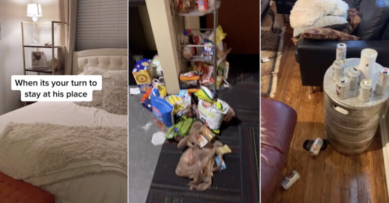 Girlfriends Are Dragging Their Messy Boyfriends In The My Place Vs. His Place TikTok Trend