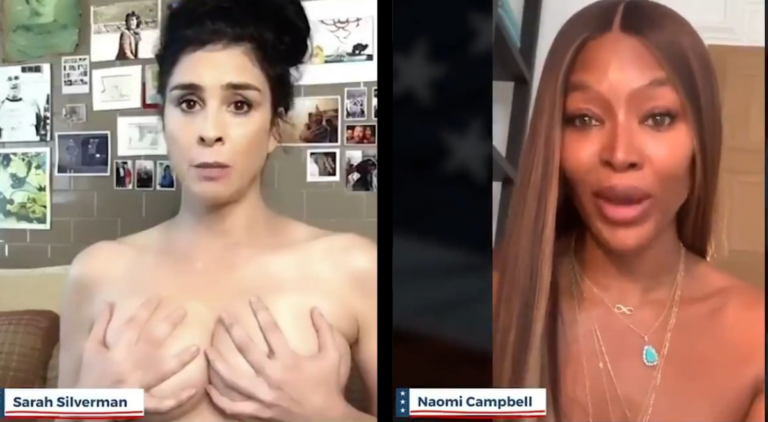 Naked Celebrities Are Getting Dragged For Their Pro-Voting PSA