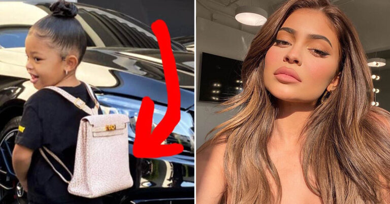 Kylie Jenner Sent Stormi To Her First Day Of School In A $12,000 Backpack, And People Have Opinions
