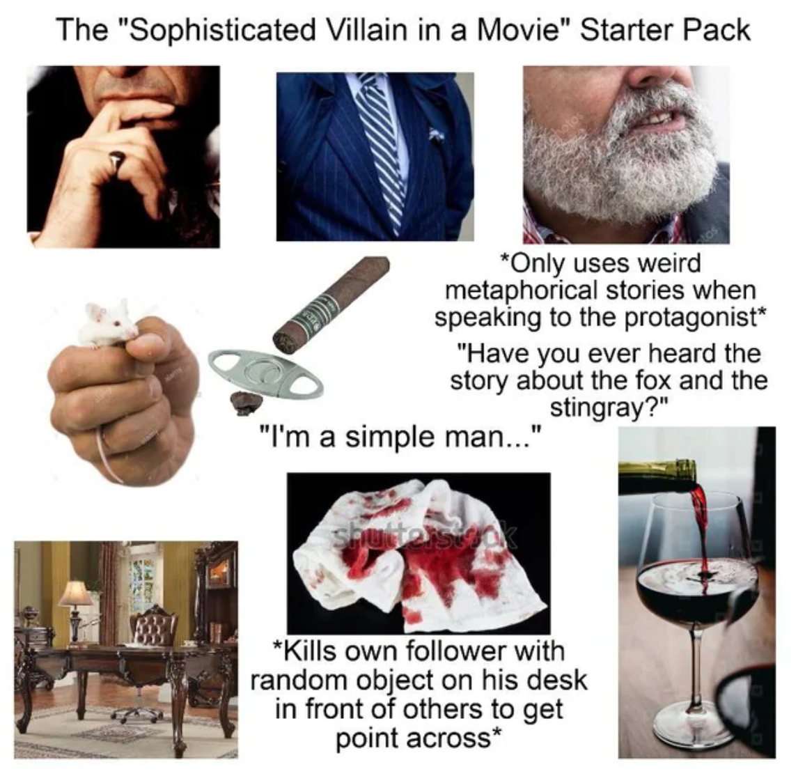 Movie starter packs, tv starter packs