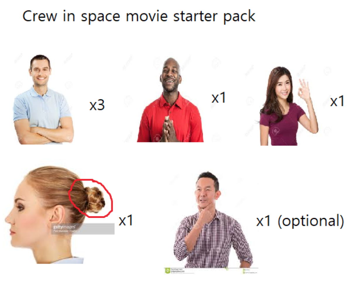 Movie starter packs, tv starter packs