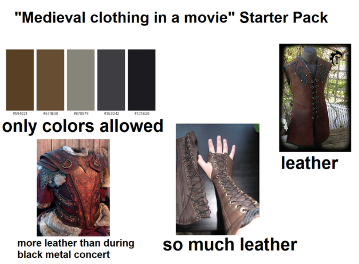 Movie starter packs, tv starter packs