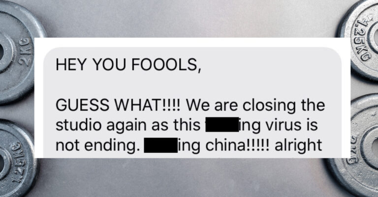 Someone At Orangetheory Gym Drunk Texted All The Members