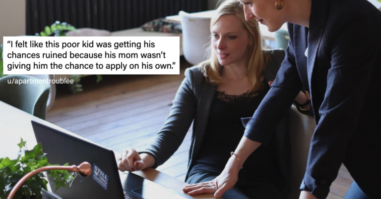 Helicopter Mom Costs Son Her Job By Crashing His Zoom Interview