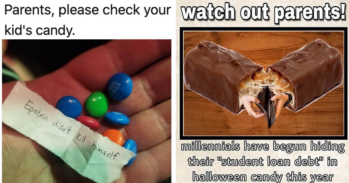 Check Your Halloween Candy Meme Template