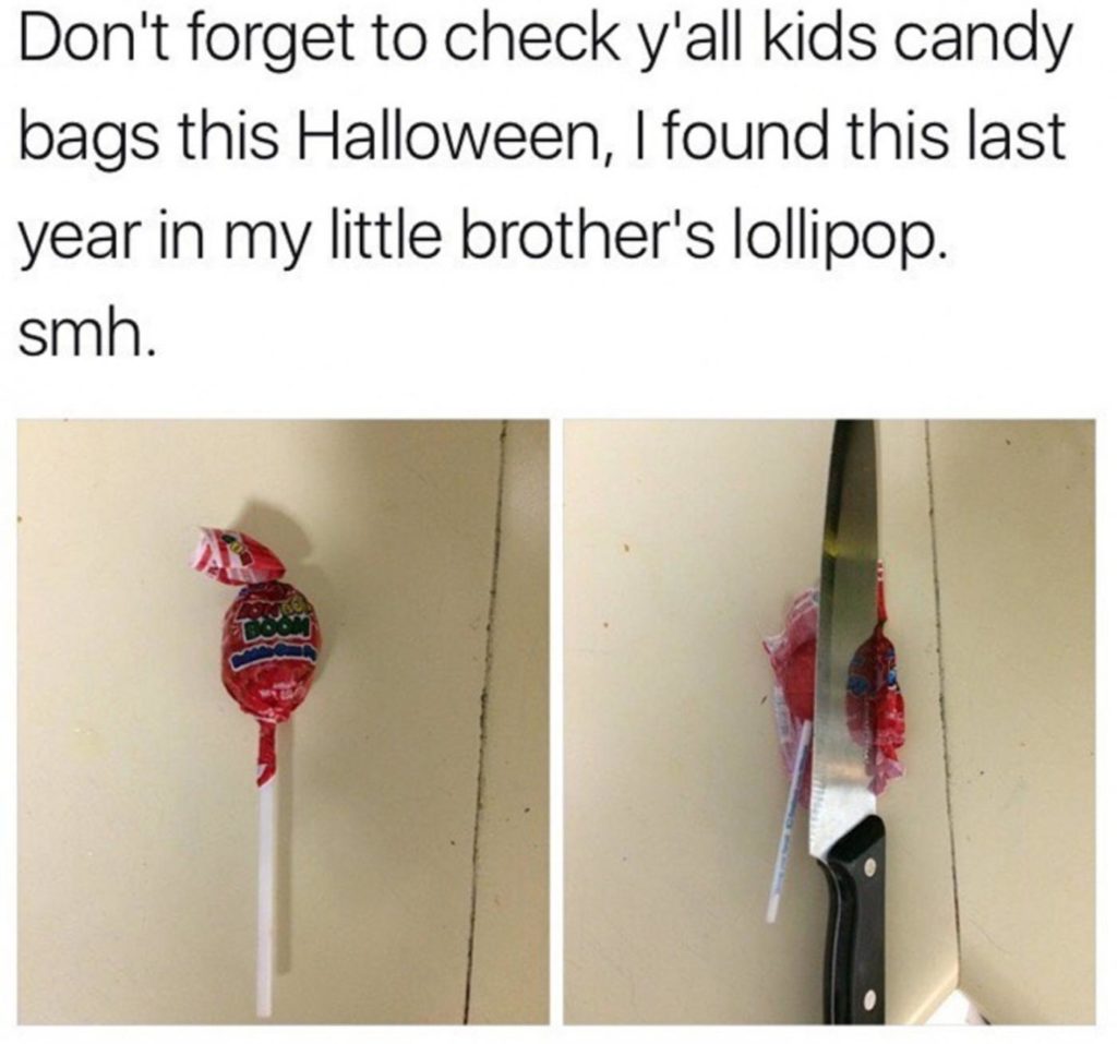 NFL Memes on X: Please check your kid's candy this Halloween! Just found Broncos  tickets in my kid's bag. Some sick people out there.   / X