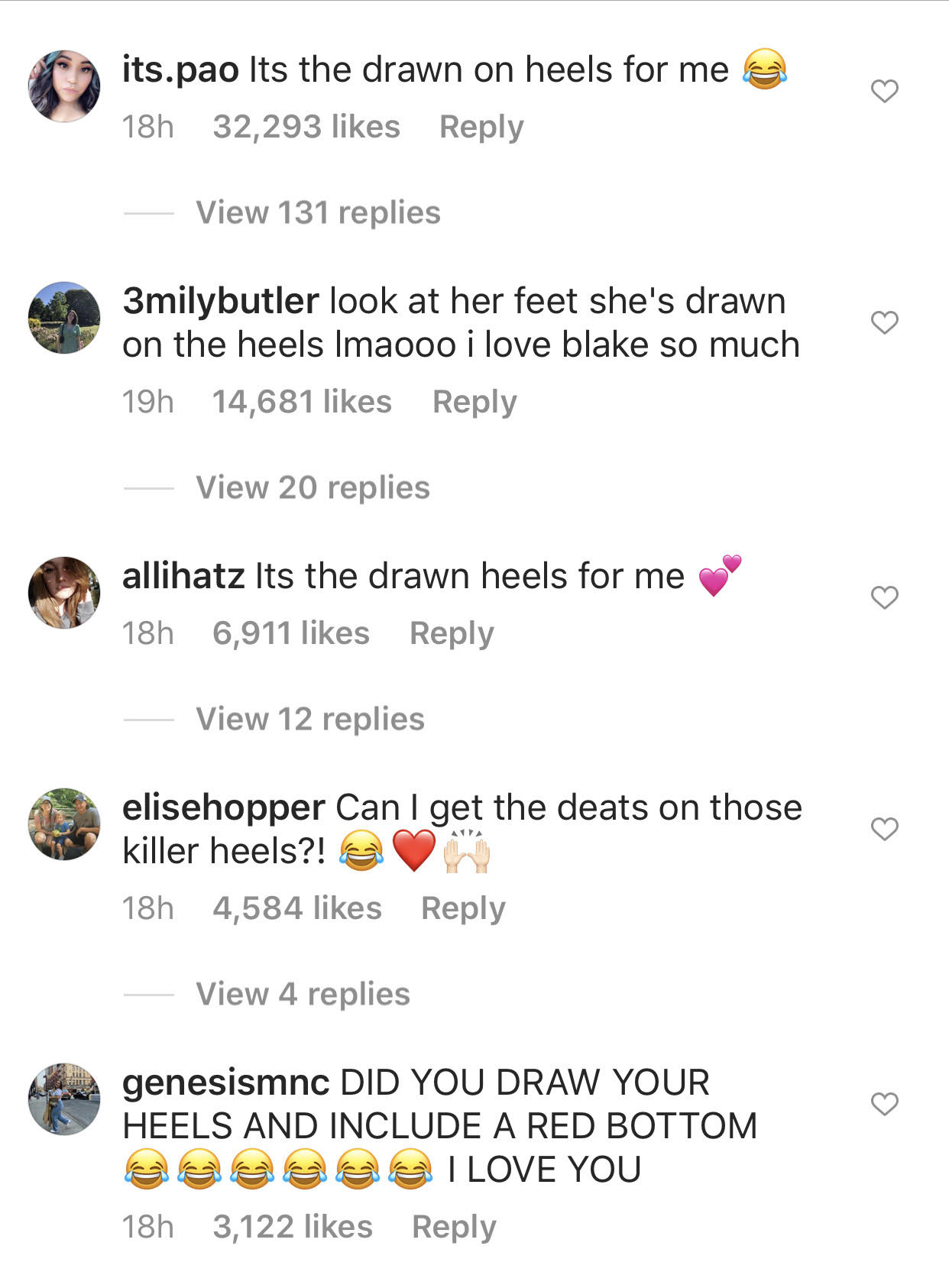 instagram comments