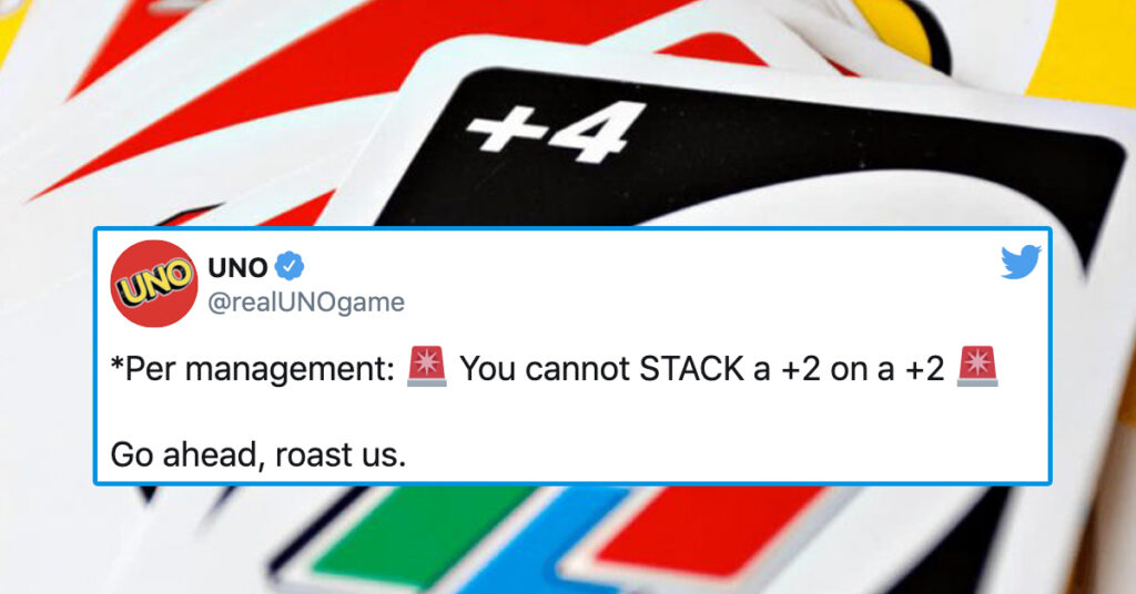 stacking plus 2 uno