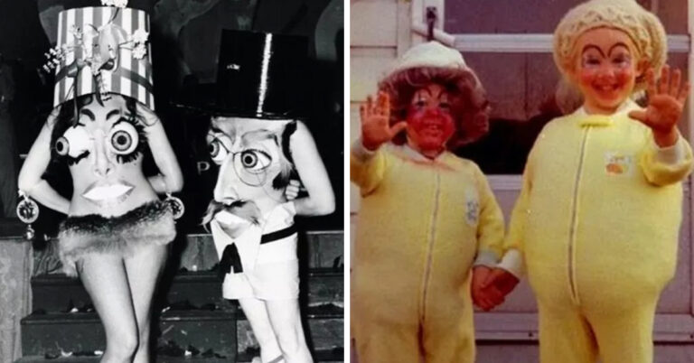 Old-School Halloween Costumes Just Hit Different (36 Pics)