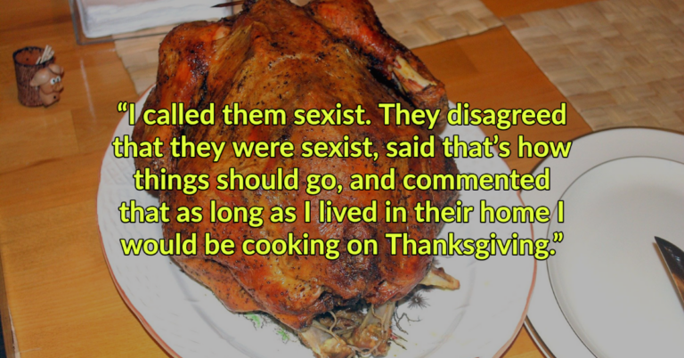 Woman Stands Up To Mom Who Wants Her To Help With Thanksgiving While The Men Lay Around