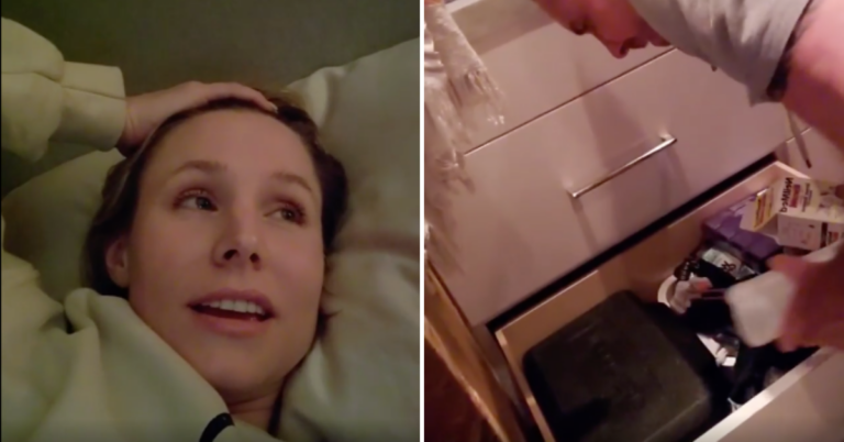 Dax Shepard Installs A “Toiletry Safe” And Kristen Bell’s Not Having It
