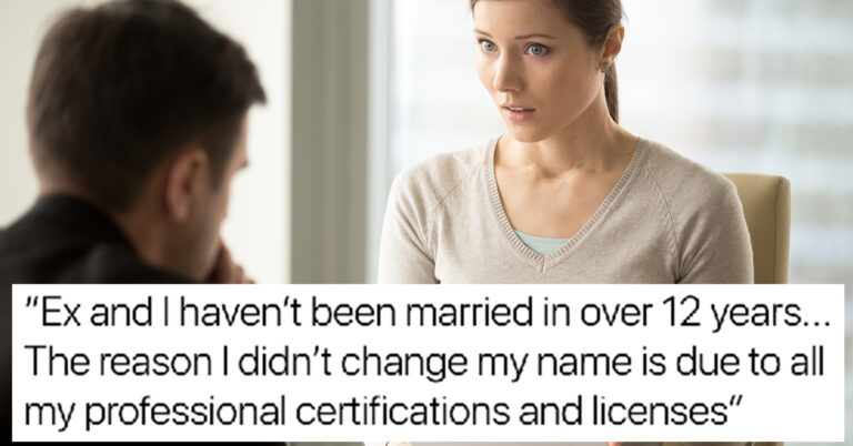 Former Wife Asks if She’s Obligated To Give Up Her Married Name