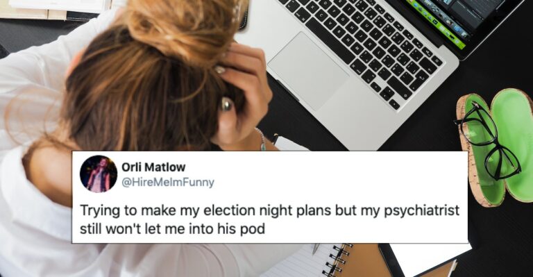 The Best Election Anxiety Tweets For Coping With Election Anxiety