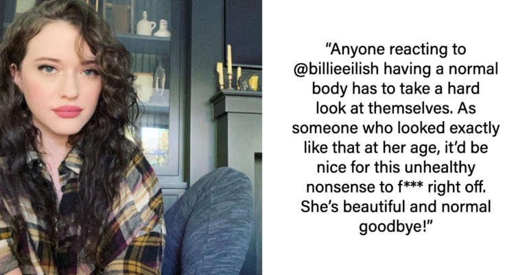 Kat Dennings Speaks Out About Body Shaming In Defense Of Billie Eilish