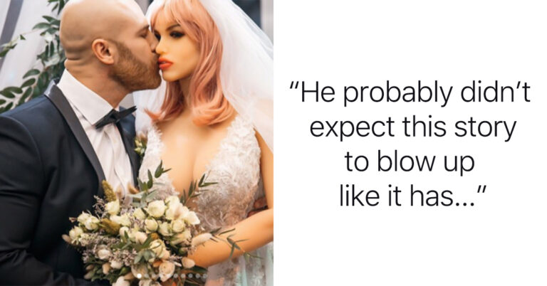 People Are Sharing Their Thoughts On The Bodybuilder Who Married A Sex Doll