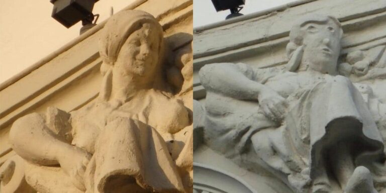 People Are Laughing At This Botched “Potato Head” Art Restoration