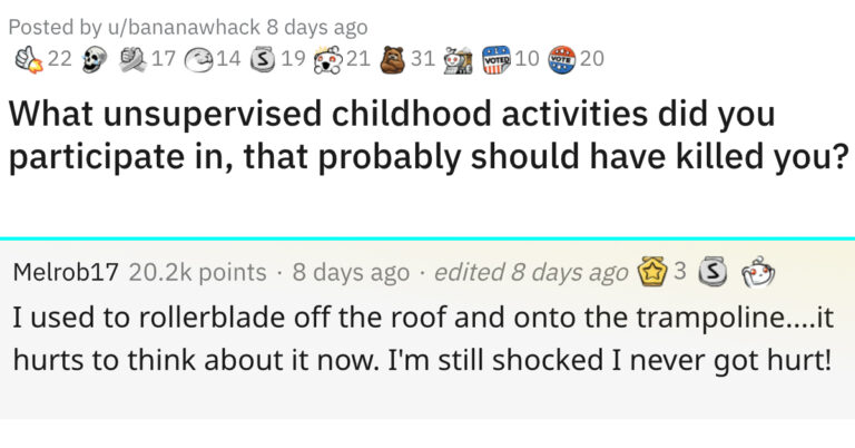 18 Stories That Might Make You Wonder How We All Survived Childhood